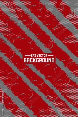 sport grunge jersey pattern texture background red and grey color