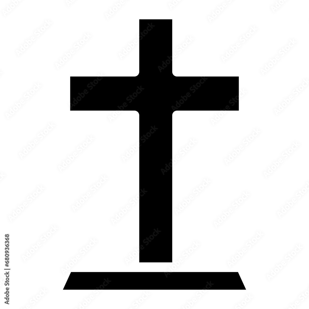 christian cross glyph