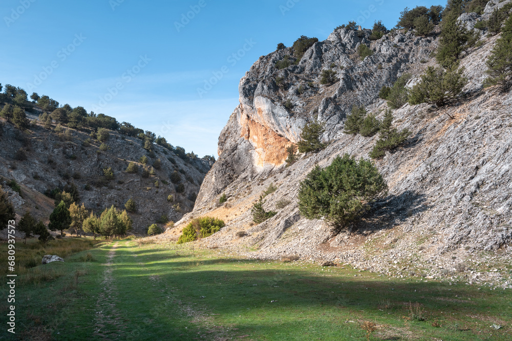 Hoz de Orillares canyon, Soria in Spain