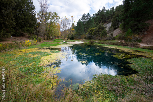 National Monument of La Fuentona  Soria province in Spain