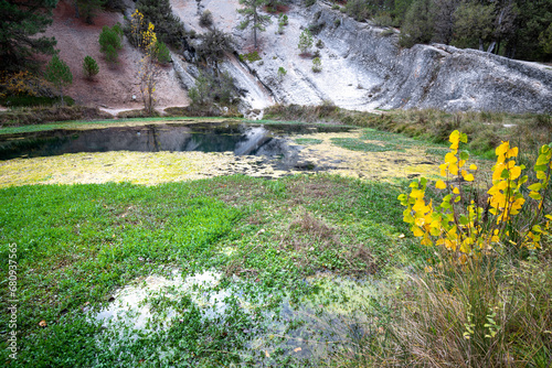 National Monument of La Fuentona, Soria province in Spain photo