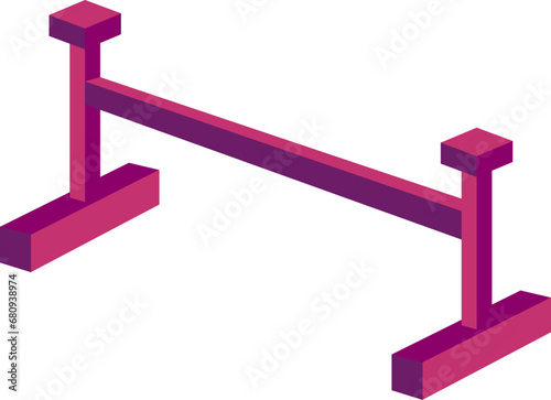 3D stand icon