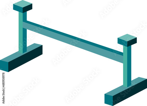 3D stand icon