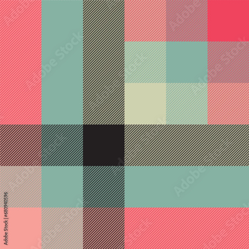 Diagonal gingham Cute Pink Retro Plaid Seamless Pattern of Fashion Style for autumn winter scarf, flannel shirt, other modern fashion textile or digital paper print.