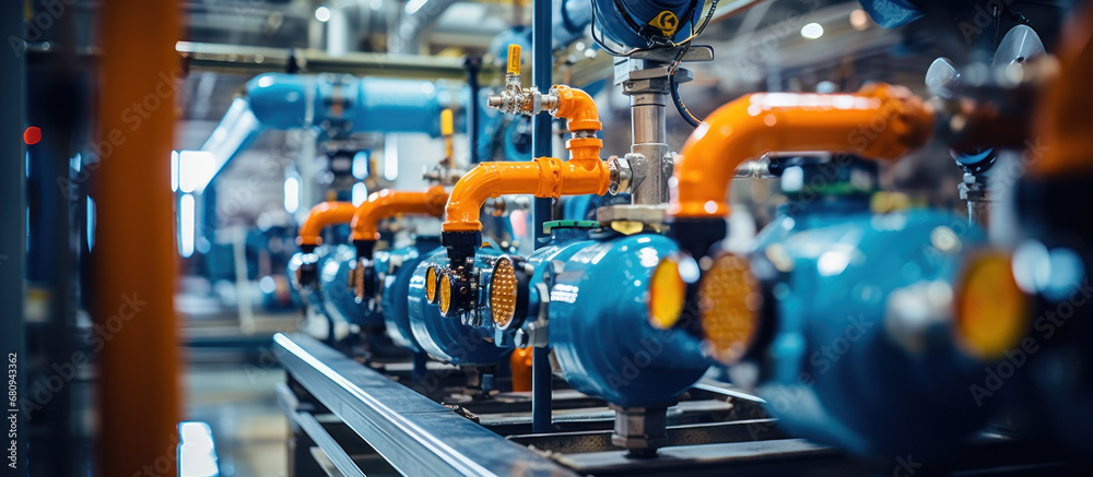 Industrial Plumbing Piping and Valves