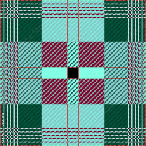  Scottish plaid, Stewart Dress Modern tartan seamless pattern in traditional colors in dark green