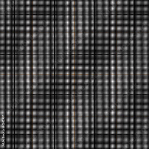 Abstract plaid pattern glen in grey,black, gold seamless check tartan for textile print