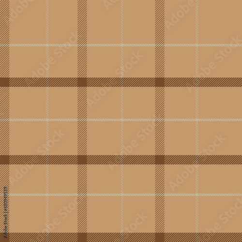 Plaid Check seamless Pattern in Brown tartan classic timeless grid. checkered eps10 vector graphic, for spring summer autumn winter flannel shirt, blanket, duvet cover, other modern fashion textile