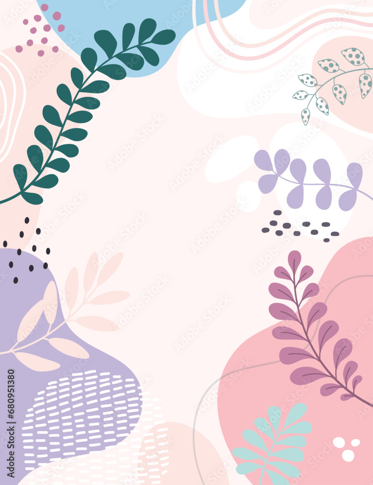Design banner frame flower Spring background with beautiful. flower background for design. Colorful background with tropical plants. Design banner frame flower Spring background with beautiful. flower background for design. Colorful background with tropical plants.