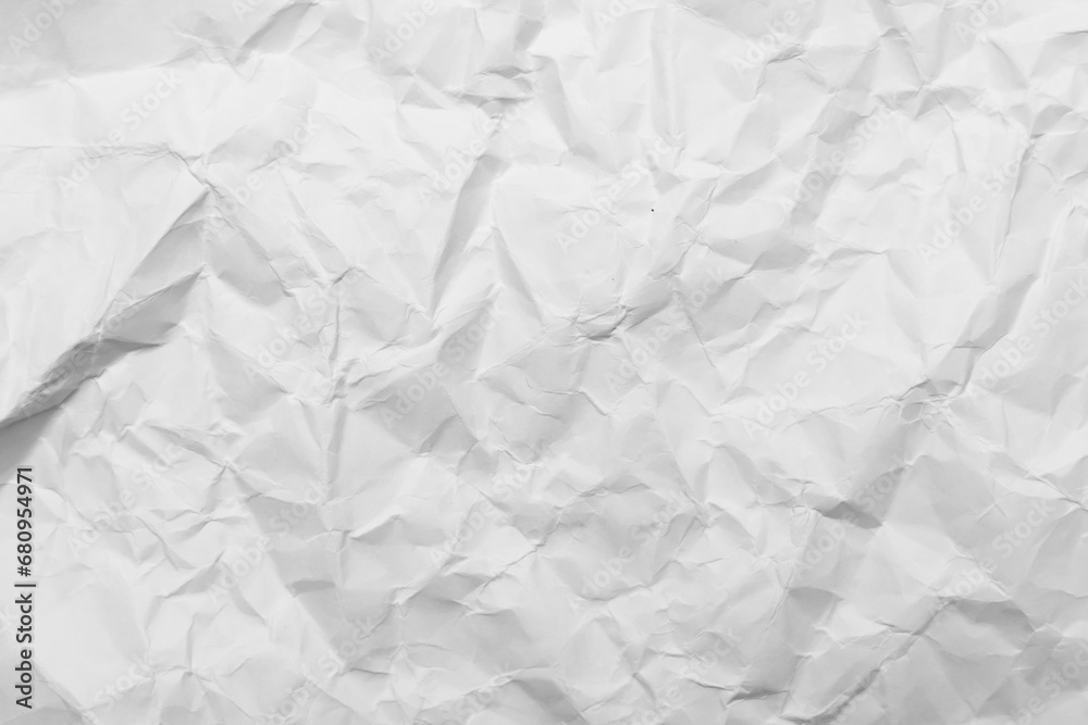 White Paper Texture background. Crumpled white paper abstract shape background with space paper recycle for text White Paper Texture background. Crumpled white paper abstract shape background with space paper recycle for text