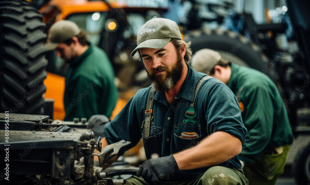 Expert in Farm Machinery: Repairing and Maintaining Harvesters and Irrigation Systems. Expert in Farm Machinery: Repairing and Maintaining Harvesters and Irrigation Systems.