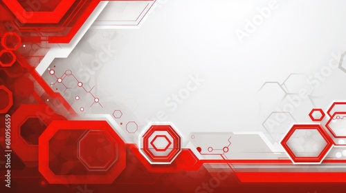 General ppt background image red and white graphic  
