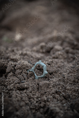 Obraz na płótnie Bronze buckle of the 10th-13th century of Kievan Rus w salonie