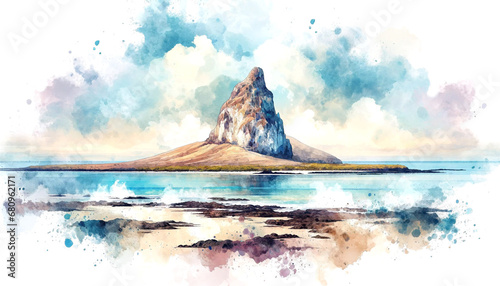 Enchanted Isles: Watercolor Galapagos Archipelago