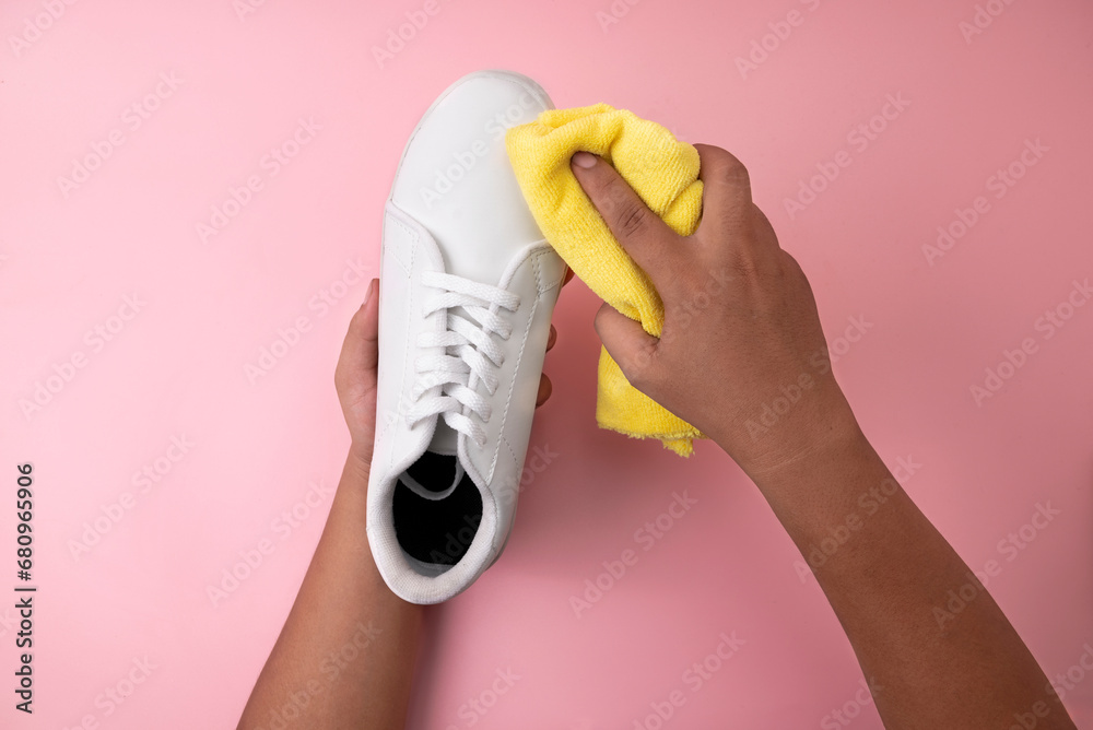 Shoe care concept Shoe care concept