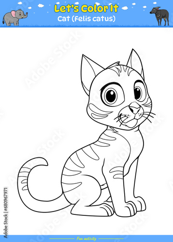 Lets color it Cat