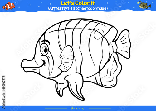 Lets color it Butterflyfish