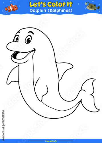 Lets color it Dolphin