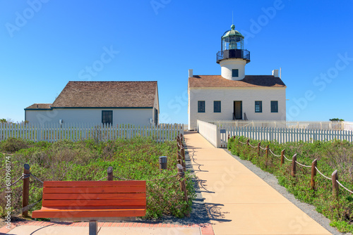 San Diego, California at the Old Point Loma Lighthouse