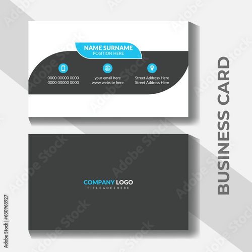 Professional Medical Business Card Template or Medical business card corporate identity design