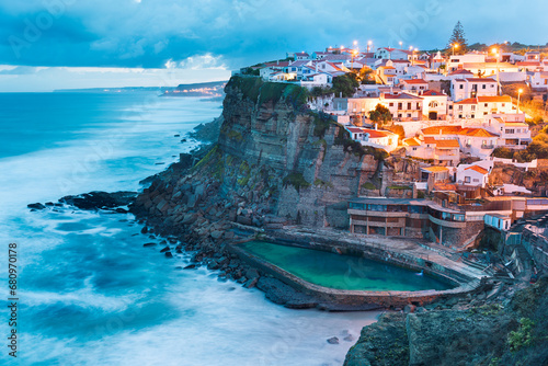 Azenhas do Mar, Portugal Coastal Town photo