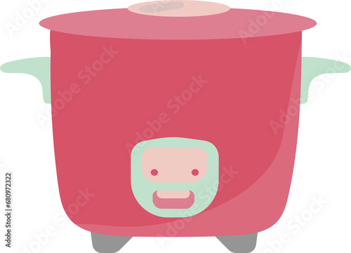 Rice cooker illustration