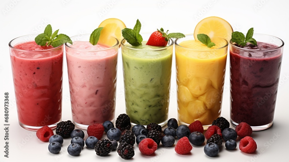 A collection of fruit vegetable and berry juices A collection of fruit vegetable and berry juices