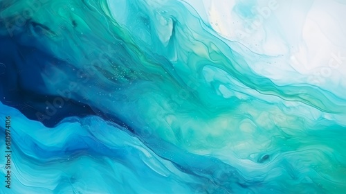 Abstract water ocean wave, blue, aqua, teal texture. Blue and white water wave Graphic Resource as background for ocean wave abstract.