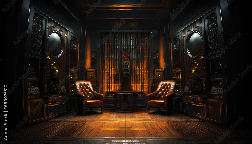 Fototapeta premium music room