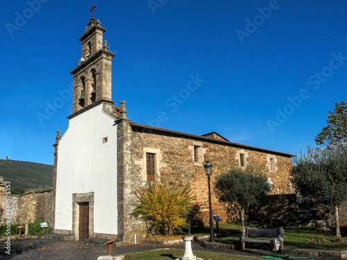 Church of San Clodio de Ribas de Sil (18th century). Ribas del Sil, Lugo, Spain. photo