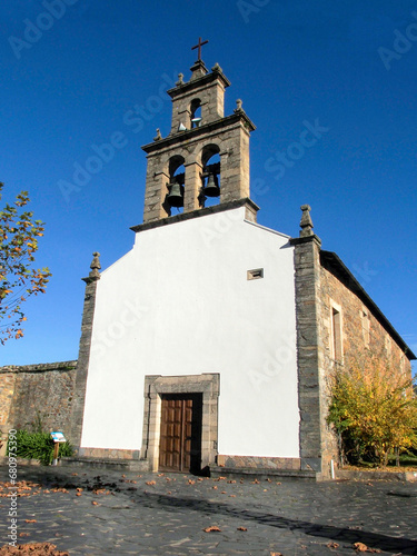 Church of San Clodio de Ribas de Sil (18th century). Ribas del Sil, Lugo, Spain. photo