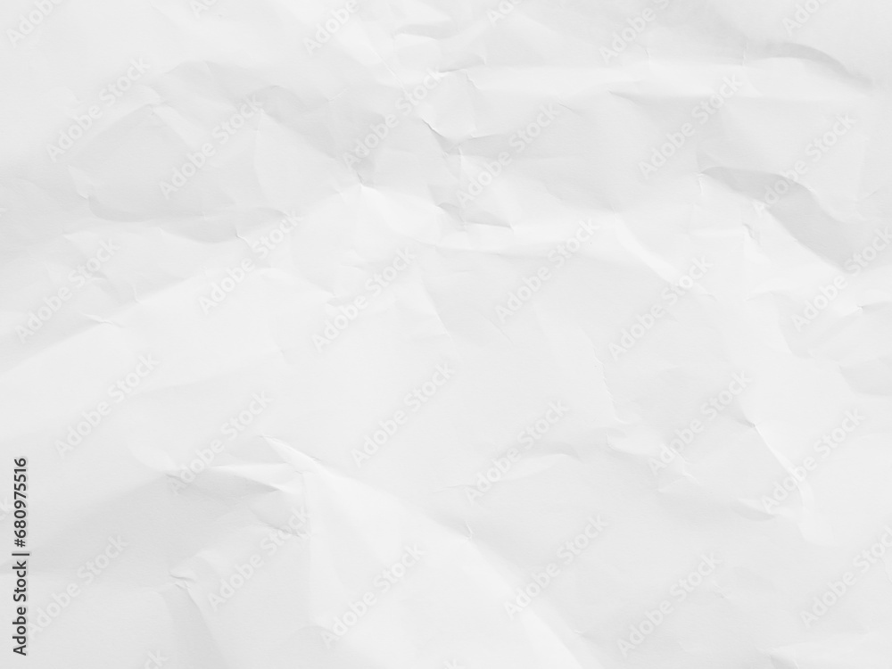 Obraz premium Paper Background White Old Vintage Wrinkled Letter Grey Retro Parchment Card Tex Sheet Craft kraft Carton Rough Fine Pattern Book Art Cardboard Frame Newspaper Canvas Wallpaper Wall Backdrop Crumpled.