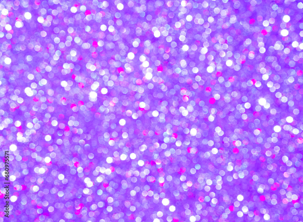 Purple Bokeh Background Light Violet Glitter Blurry Effect Pink Elegant Dark Abstract Card Event Light Circle Pink Magic Pattern Wallpaper Mockup Scene Template Elegant Gentle Backdrop Template.