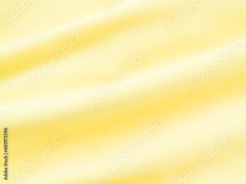 Yellow Background Abstract Cream Color Fabric Textile Fiber Material Polyester Spandex Cloth Sport Pattern Cotton Beige Backdrop Pattern Silk Fashion Satin Summer Card Poster Template Tablecloth.