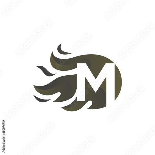 Letter M logo or symbol template design
