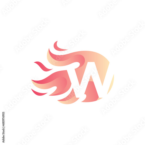 Letter W logo or symbol template design