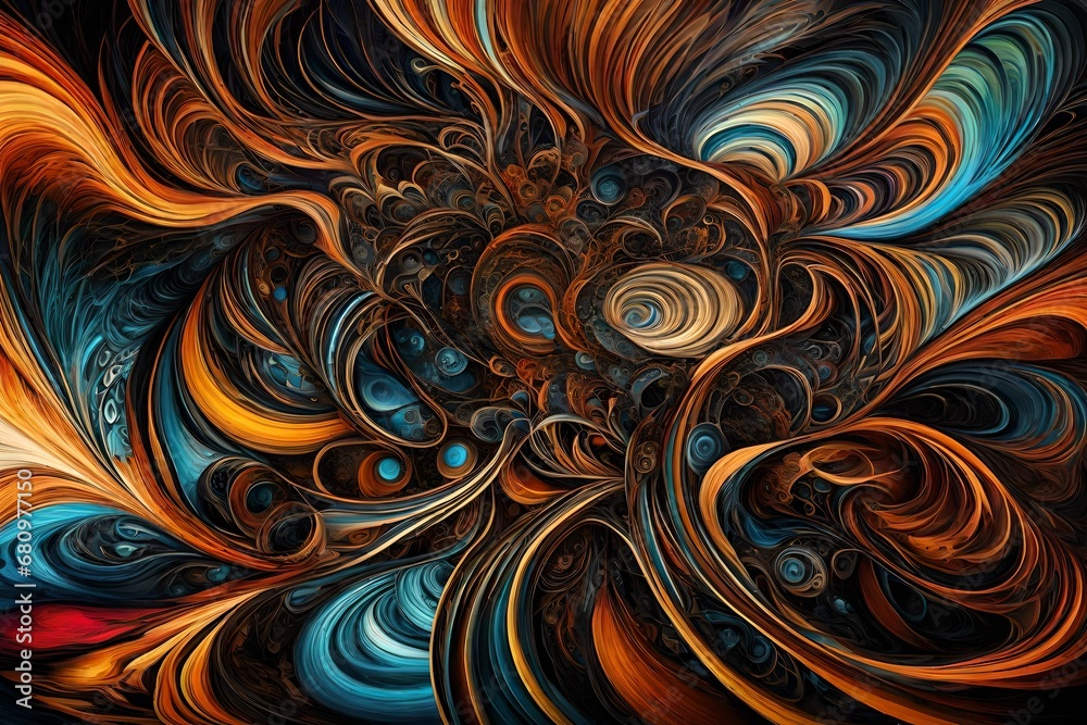 abstract background with swirls abstract background with swirls