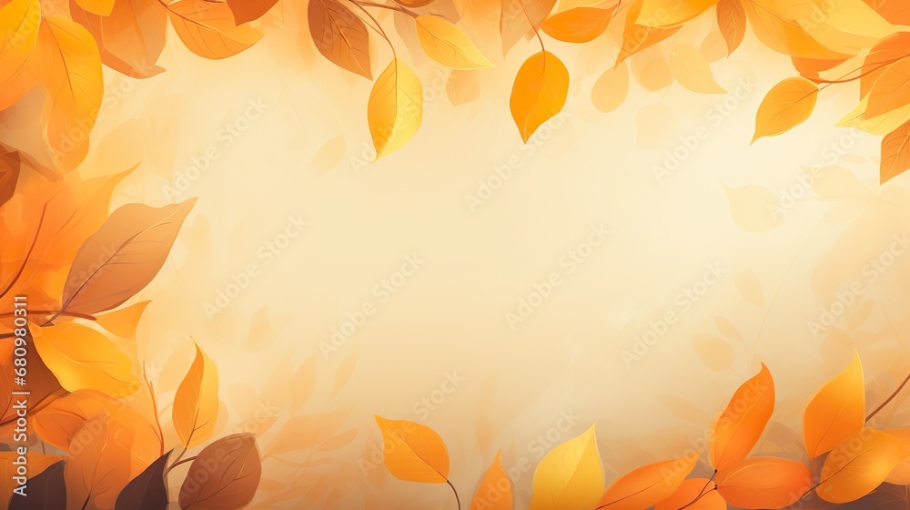 Abstract art autumn background with watercolor maple leaves. Watercolor hand-painted natural art perfect for design decorative Abstract art autumn background with watercolor maple leaves. Watercolor hand-painted natural art perfect for design decorative