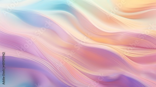 Creative wavy pastel colors vibrant smooth flow abstract background