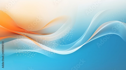 Air flow effect on a light background. illustration swirl of fresh air, Generative AI
