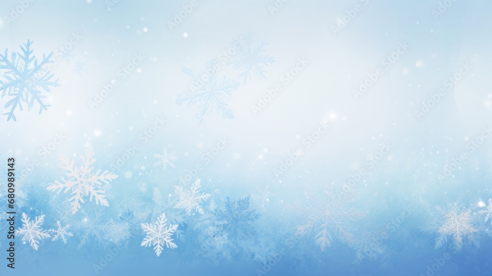 雪の結晶風イメージ背景