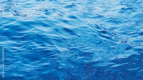 Blue ripple sea water texture or background