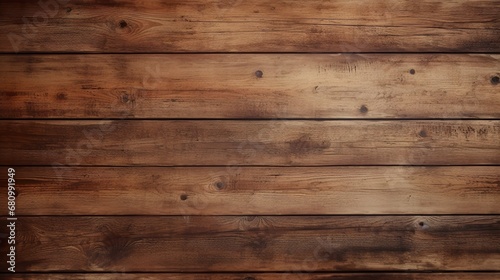 Surface of the old brown wood texture desk. Old dark textured wooden background. Top view photo