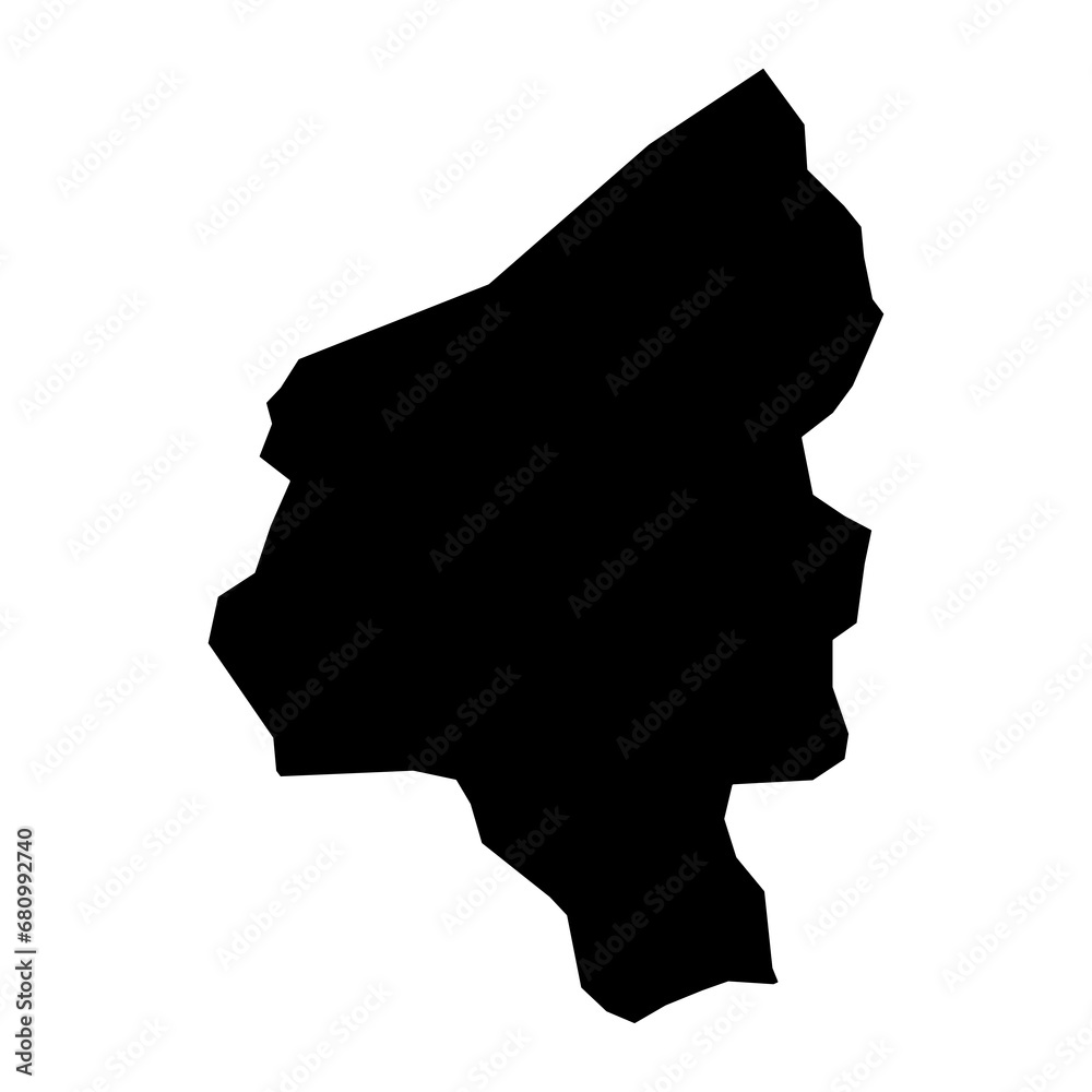 Copan department map, administrative division of Honduras. Vector illustration. Copan department map, administrative division of Honduras. Vector illustration.