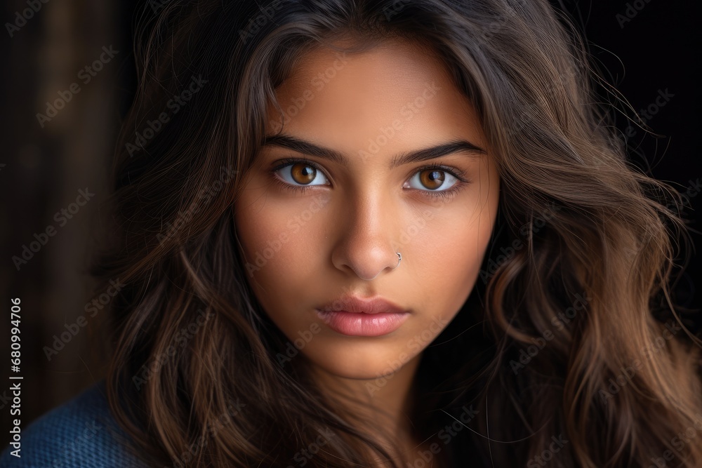 Portrait of a beautiful young Peruvian girl
Portrait of a beautiful young Peruvian girl