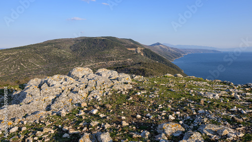 The island of Cres on a sunny morning