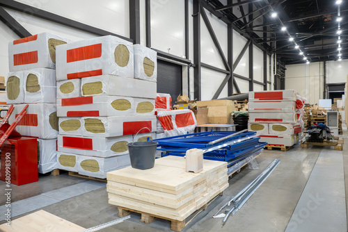 Production of insulation. M...