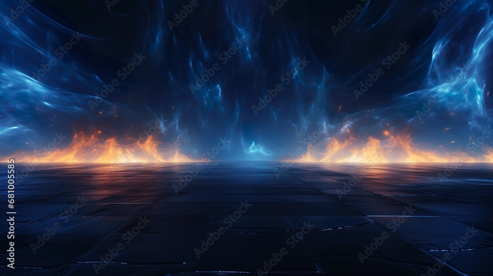 Translucent fire flames and sparks with horizontal repetition on transparent background. For used on dark illustrations. Translucent fire flames and sparks with horizontal repetition on transparent background. For used on dark illustrations.