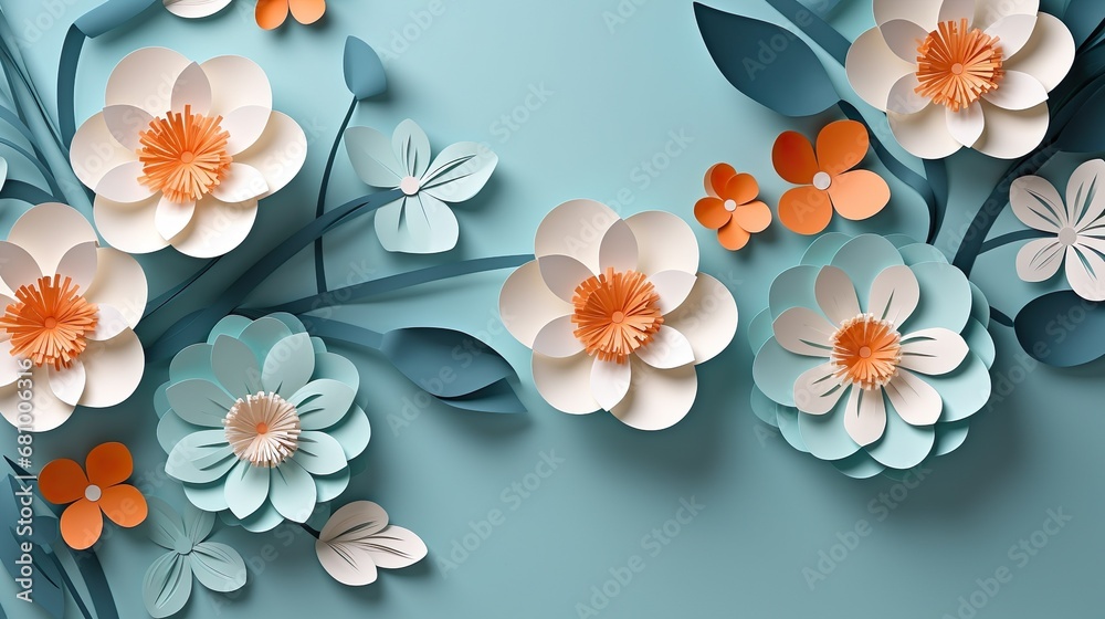 custom made wallpaper toronto digitalAbstract floral backdrop of pink flowers for spring or summer time. Banner background