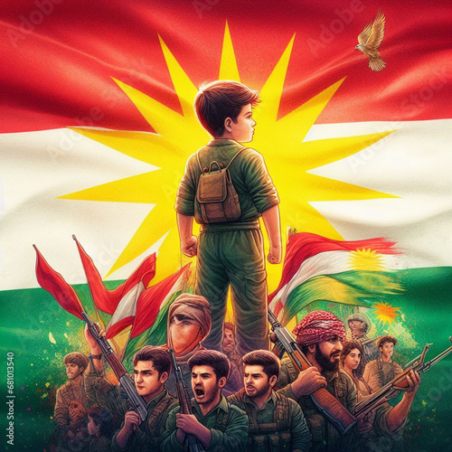 kurdish boy photo